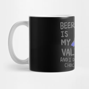 beer lover, heart, happy valentine day Mug